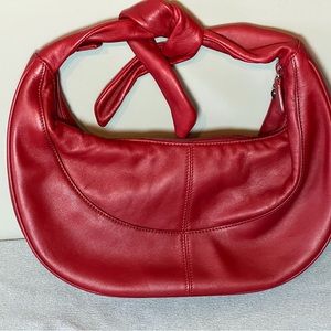 Etienne Aigner red leather purse
